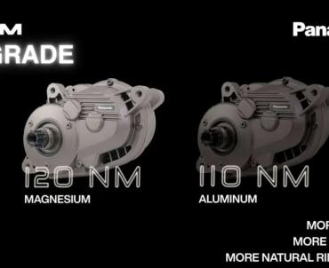 Panasonic Upgrades GXM E-Bike System to 120 Nm